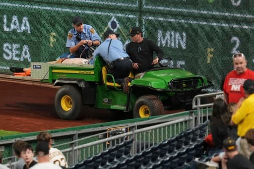 The man who fell over a railing at PNC Park is in critical condition. Police say it was an accident