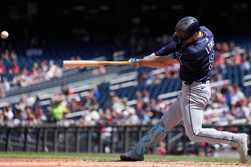 Brandon Lowe’s grand slam helps Rays beat Nationals 7-4, sweep 3-game series