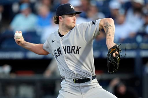 Yankees rookie Cam Schlittler takes a perfect game into the seventh inning