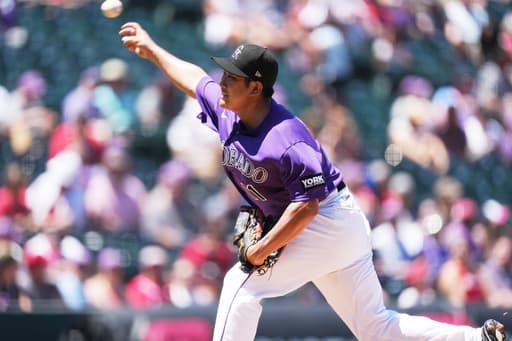 Rockies reinstate RHP Tomoyuki Sugano from injured list, earns win over Reds with efficient outing