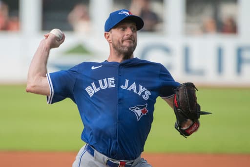 Pitcher Max Scherzer calls his return for the Blue Jays a good check mark