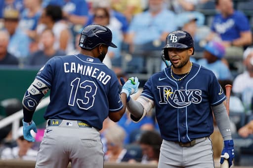 Rays’ Junior Caminero becomes youngest player since at least 1900 to homer in six straight games