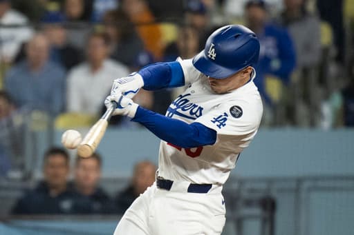 Dodgers’ Tommy Edman missing 2nd straight start with sore right ankle in series opener at Braves