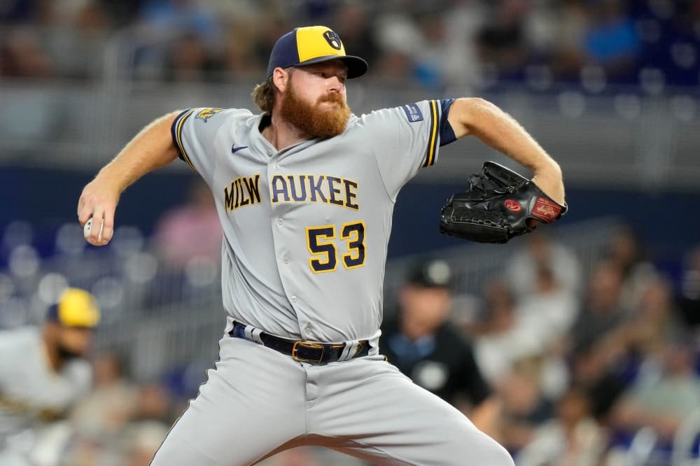 Brewers’ Woodruff says he won’t pitch this season as he targets 2025 return from shoulder surgery