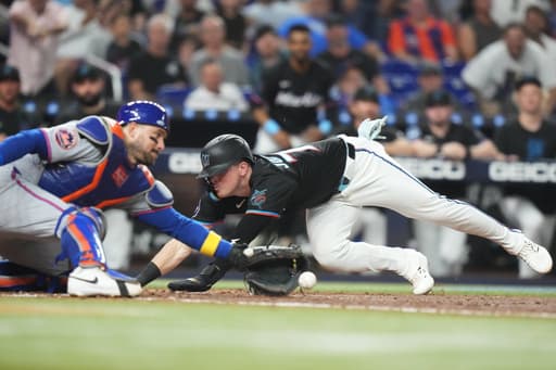 Alcantara pitches into 8th inning, Norby homers in Marlins’ 6-2 win over Mets