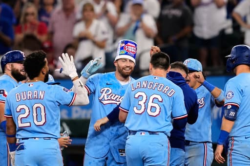 Nimmo’s walk-off single gives Rangers 6-5 win over Astros and winning record at All-Star break