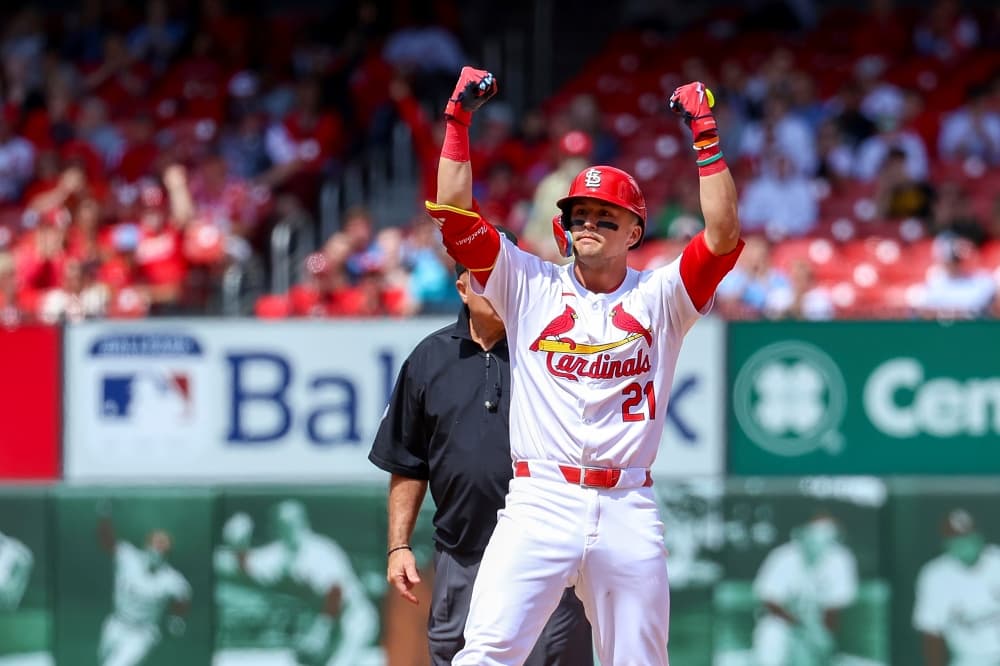 Lars Nootbaar drives in two in a victory over the Diamondbacks