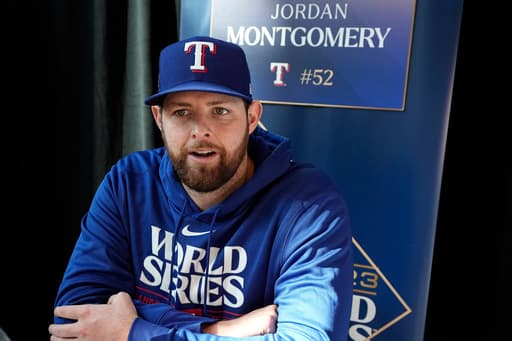 Veteran lefty Jordan Montgomery activated from IL and will pitch out of Rangers bullpen