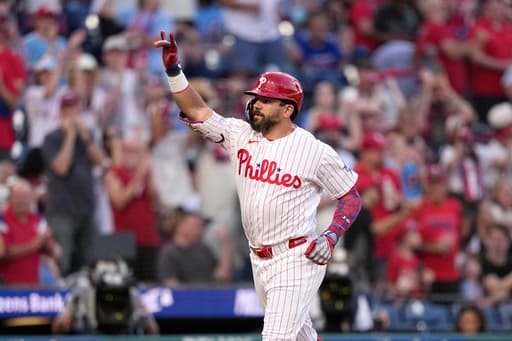 Marsh, Bohm and Schwarber homer as Phillies beat Marlins 8-2 behind Luzardo