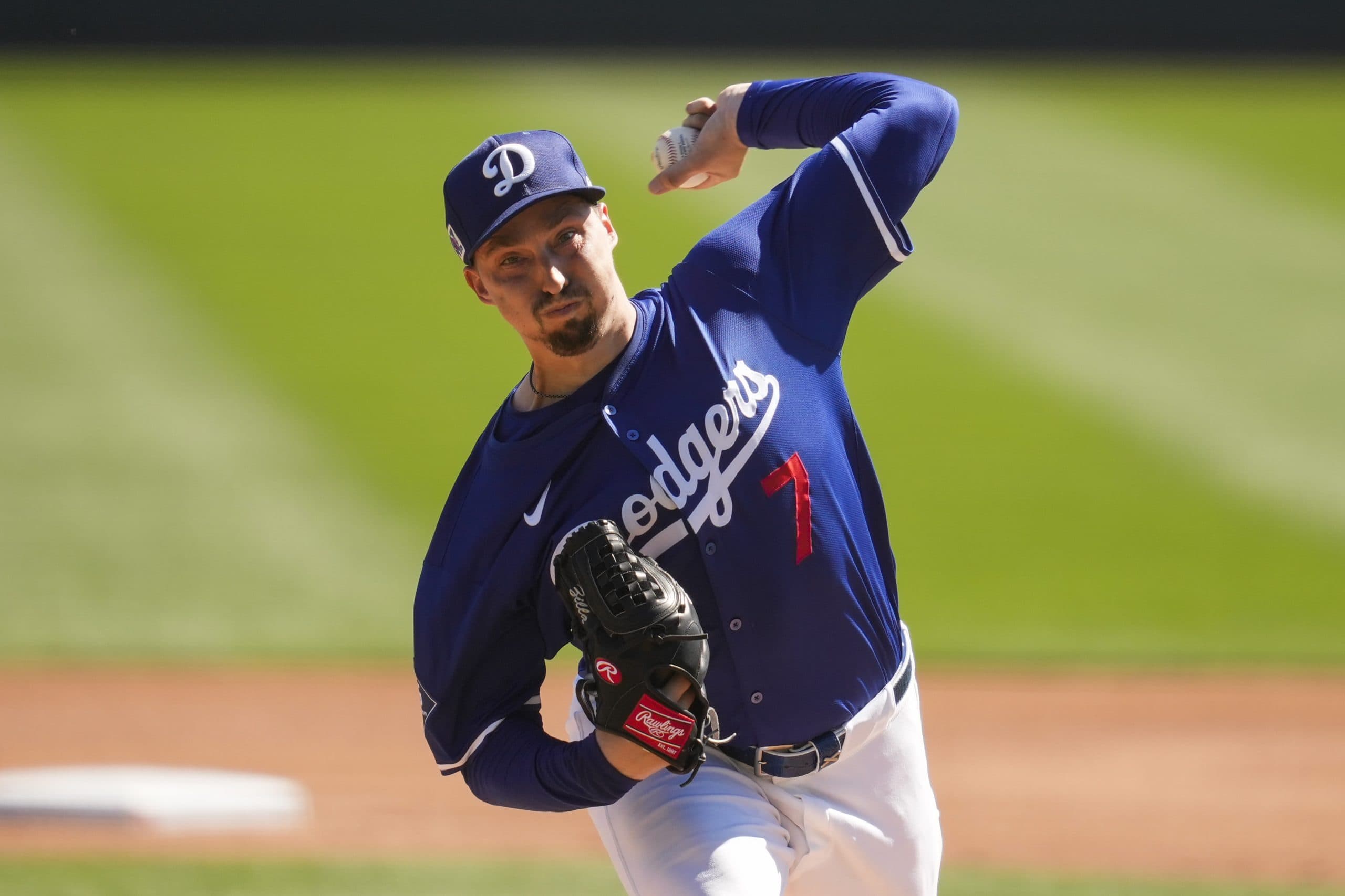 Snell Happy with Velocity After Tossing Scoreless Inning in his Spring Training Debut with Dodgers