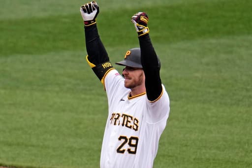 Ryan O’Hearn homers and drives in 4 to lift Pirates over Orioles 8-2 for 5th straight win
