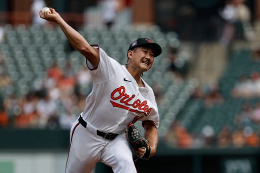 Tomoyuki Sugano throws 6 sharp innings, Tyler O’Neill homers again to help Orioles beat Rockies 5-1