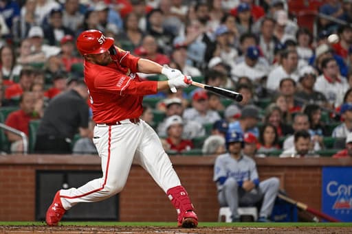 Pedro Pagés hits a 2-run HR, Sonny Gray pitches into 7th inning as Cardinals beat Dodgers 5-0