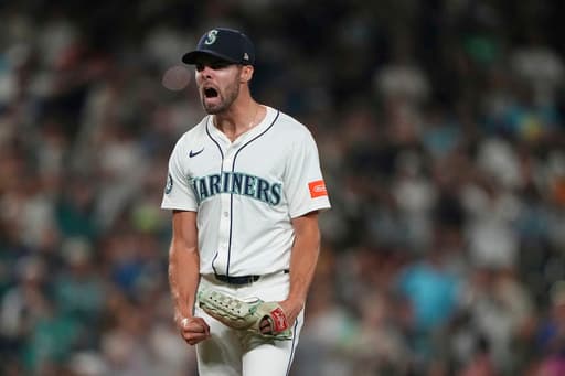 Cal Raleigh homers again as the Mariners beat the Padres 9-6