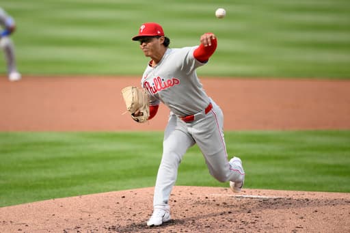 Jesús Luzardo strikes out 11 in his debut for the Philadelphia Phillies