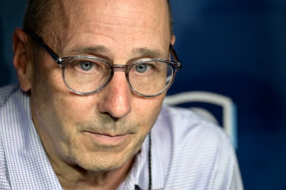 Yankees GM Brian Cashman joins struggling team at Tampa Bay