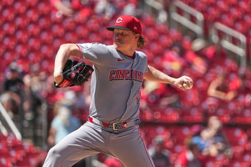 Abbott throws 7 strong innings, lifts Reds to 4-1 win over the Cardinals