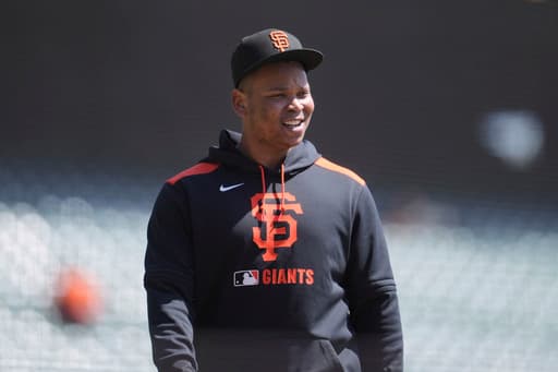 Rafael Devers explains why he is willing to play first base for the Giants but not the Red Sox