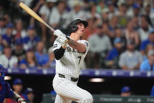 Thompson singles in winning run in 9th, Rockies beat Cubs 3-2