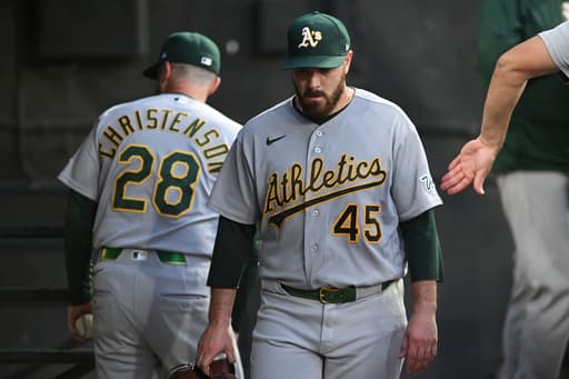 Pitching-strapped Cubs acquire RHP Aaron Civale from the Athletics for a minor leaguer