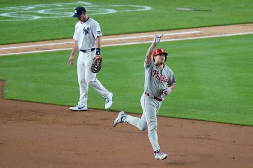 Paul Goldschmidt regrets bad throw in 12-5 loss to Phillies, Yankees’ 9th error in 4 games