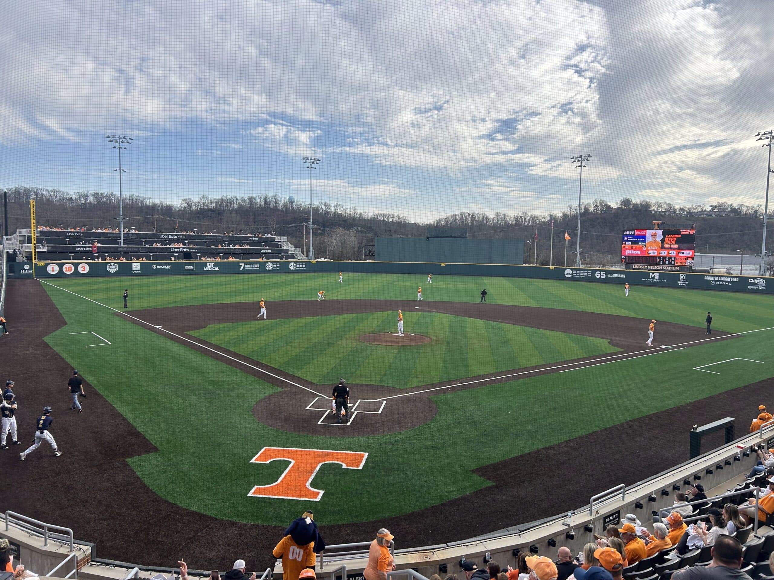 Landon Mack and Bradon Arvidson Pitch Well for Tennessee in a 2-1 Loss to Kent State