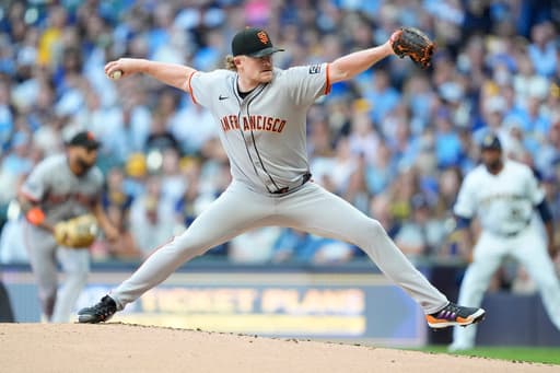 Webb helps Giants stop slide with 7-1 win over MLB-best Brewers