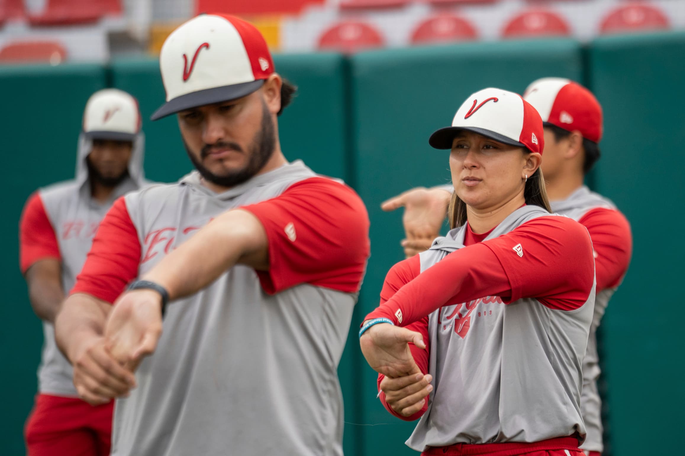 Kelsie Whitmore is feeling ‘awesome’ as she tries out in Mexican Baseball League and learns Spanish
