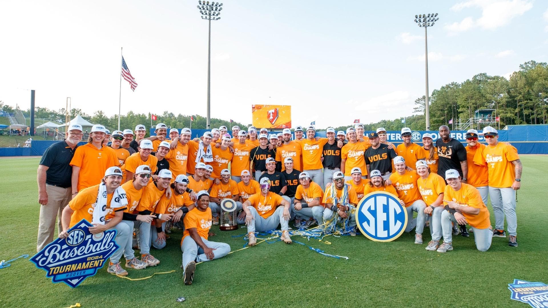 Top Seed Tennessee Volunteers Crowned as SEC Champs