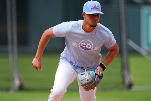 Gold Glove shortstop Ezequiel Tovar back in Rockies’ lineup after oblique injury