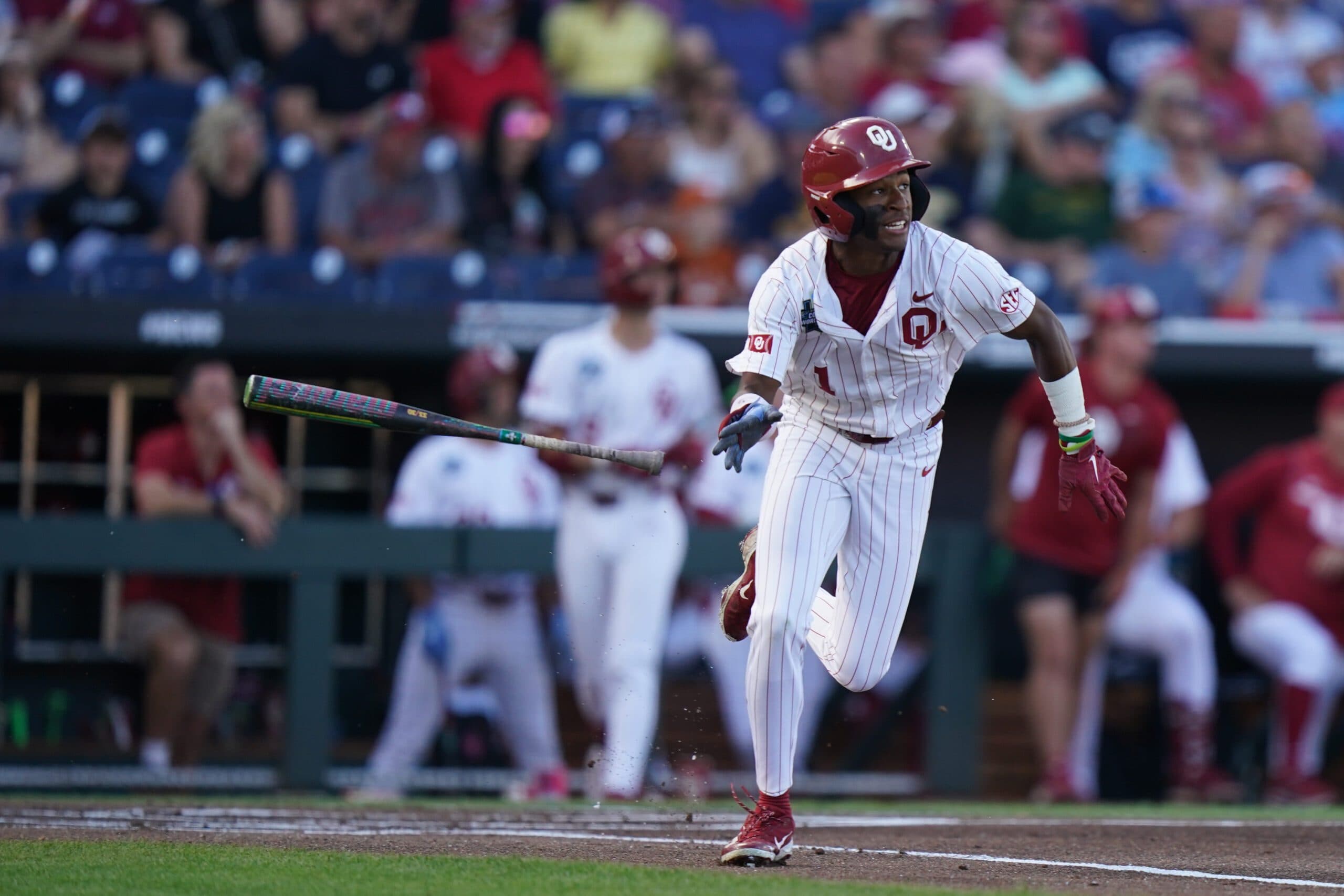 Oklahoma’s Jason Walk with Three Straight Multi-Hit Games in the College World Series