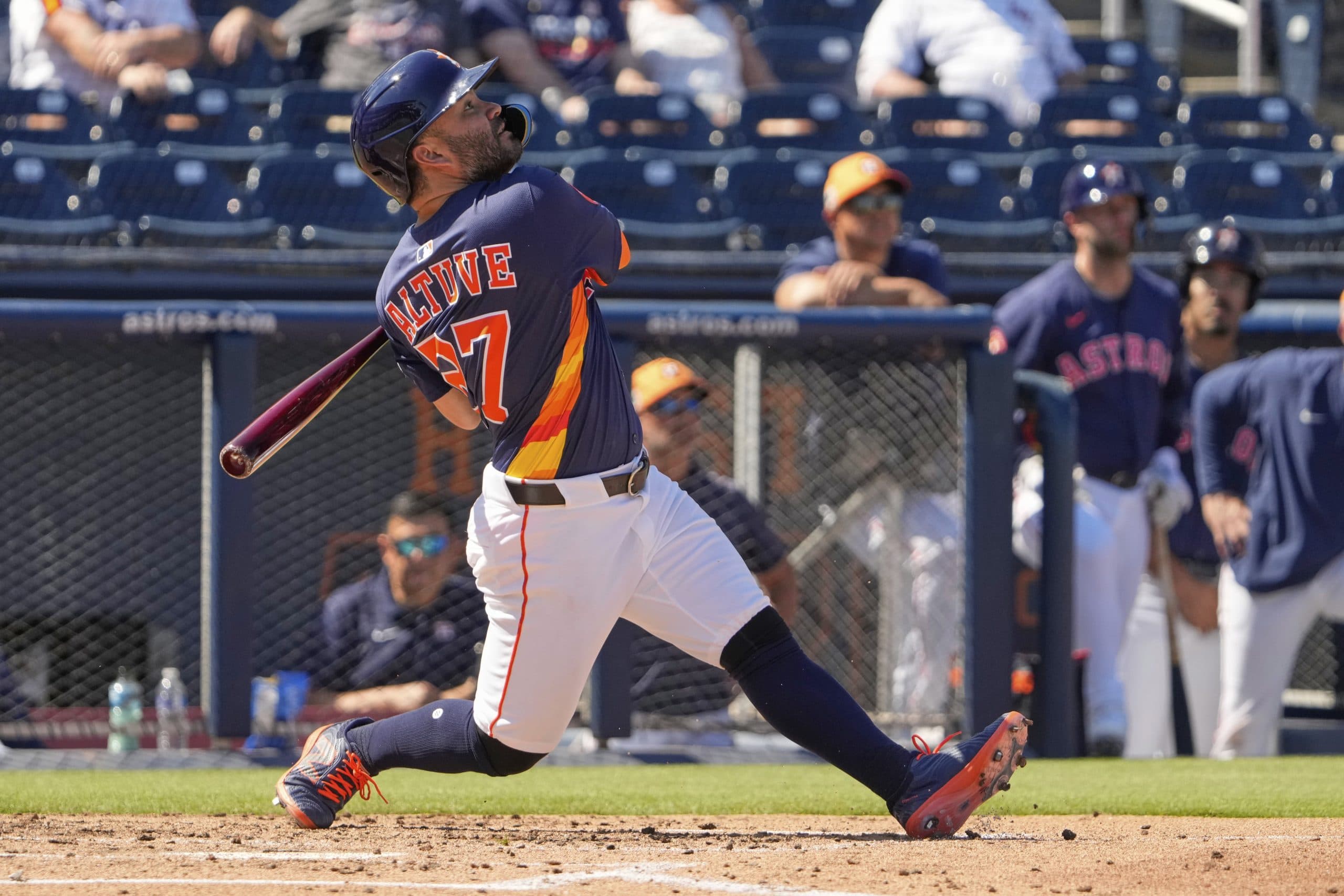 Astros Say Jose Altuve Expected to Play Mostly in Left This Season