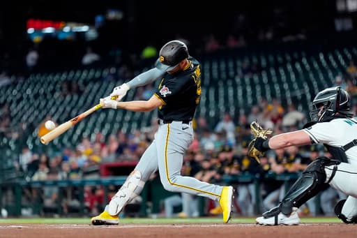 Lowe goes deep again, Keller solid as Pirates take series with 4-2 victory over Diamondbacks