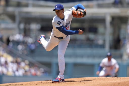 Shohei Ohtani pitches 1 sharp inning, then drives in 5 runs in Dodgers’ 13-7 win over Nationals