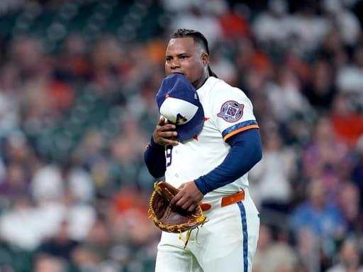 Houston ace Framber Valdez criticizes defensive shift in Astros’ loss to Nationals