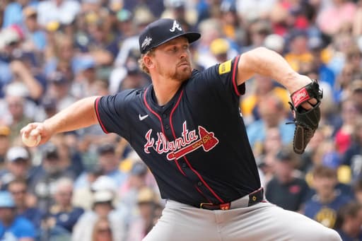 Spencer Schwellenbach pitches 1st career complete game as Braves top Brewers 6-2