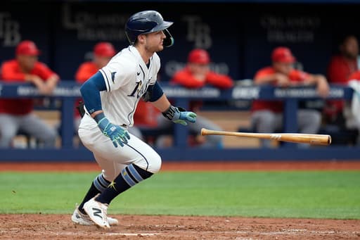 McClanahan and Aranda power the Rays to a 5-2 victory over the Angels