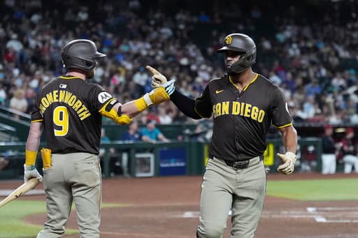 Arráez’s go-ahead single sparks 5-run 11th inning, Padres beat Diamondbacks 10-5