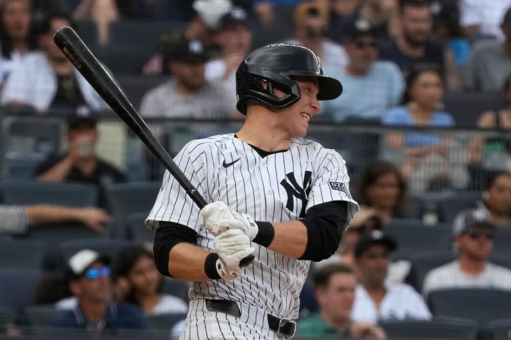 Rookie Ben Rice moved to Yankees’ leadoff spot and Anthony Volpe dropped to sixth in batting order