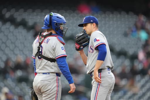Rockies outlast Rangers 7-6 as Texas starter Mackenzie Gore leaves with injury after 1 inning