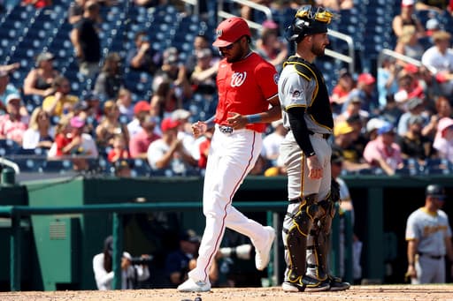 Wood scores on Cruz’s 11th outfield error, Nationals overcome 3-run deficit and beat Pirates 4-3