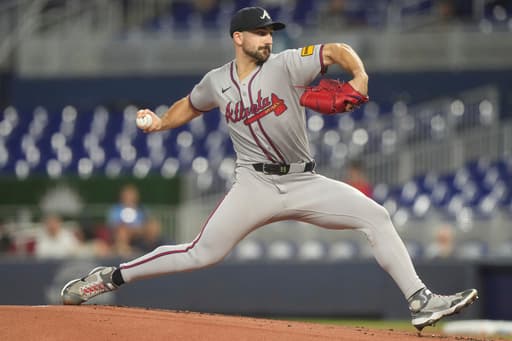 Edward Cabrera strikes out 10 as the Miami Marlins beat the Atlanta Braves 2-1