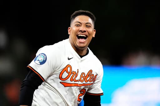 Rookie catcher Samuel Basallo becoming the Orioles’ go-to guy for walk-off wins