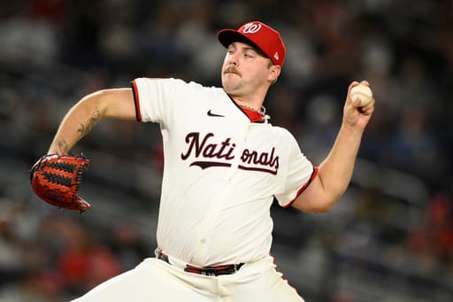 Mitchell Parker works 8 innings of 1-hit ball as Nationals rout Orioles