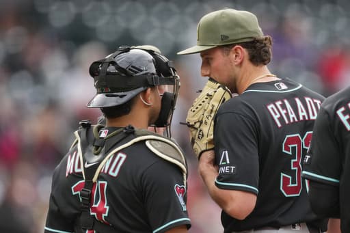 Arizona Diamondbacks option right-hander Brandon Pfaadt to Triple-A Reno