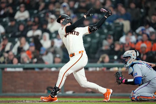 Daniel Susac enjoys big night in first major league start as the Giants top Mets 7-2