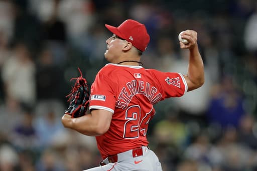 Angels reliever Robert Stephenson is out for season with elbow injury