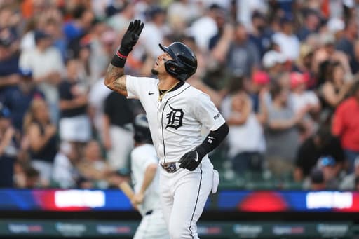 Báez homers twice on 10th anniversary as a major leaguer as Tigers beat Pirates
