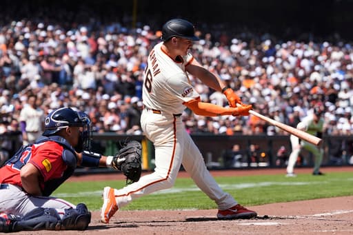 Matt Chapman hits 2-run HR in 9th to give Giants 3-2 win over Braves
