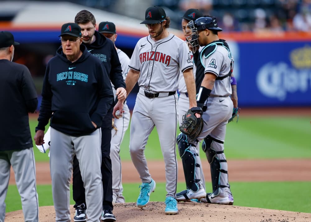 Diamondbacks ace Zac Gallen goes on 15-day IL with strained right hamstring